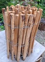 Kastanjehouten schapenhek / rol 5 meter 75/80cm hoog + extra, Ophalen, Zo goed als nieuw, Hout, Gaashekwerk