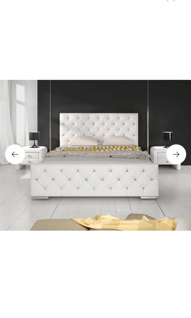 Aventura diamond bed moet weg‼️, Huis en Inrichting, Slaapkamer | Bedden, Zo goed als nieuw, Eenpersoons, 200 cm, Hout, Ophalen of Verzenden