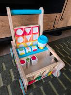 Melissa and Doug houten winkelwagen, Ophalen, Gebruikt