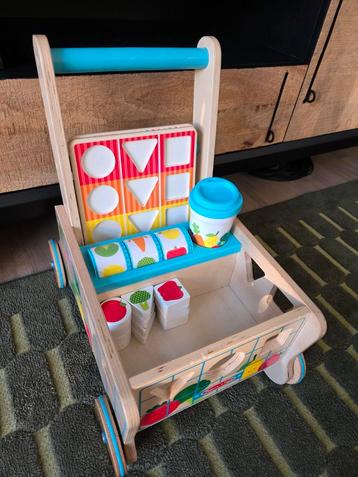 Melissa and Doug houten winkelwagen beschikbaar voor biedingen