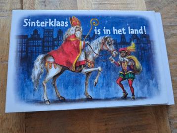 Sinterklaas - Kerst   uitklapboek  / omdraaiboek  - karton beschikbaar voor biedingen