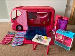 Barbie dream camper bus Mattel, Gebruikt, Ophalen of Verzenden