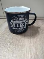Mok met tekst met de naam " Mike ", Overige materialen, Nieuw, Ophalen of Verzenden, Overige stijlen