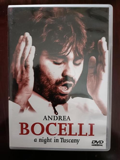 "Andrea Bocelli", A night in Tuscany., Cd's en Dvd's, Dvd's | Muziek en Concerten, Zo goed als nieuw, Muziek en Concerten, Alle leeftijden