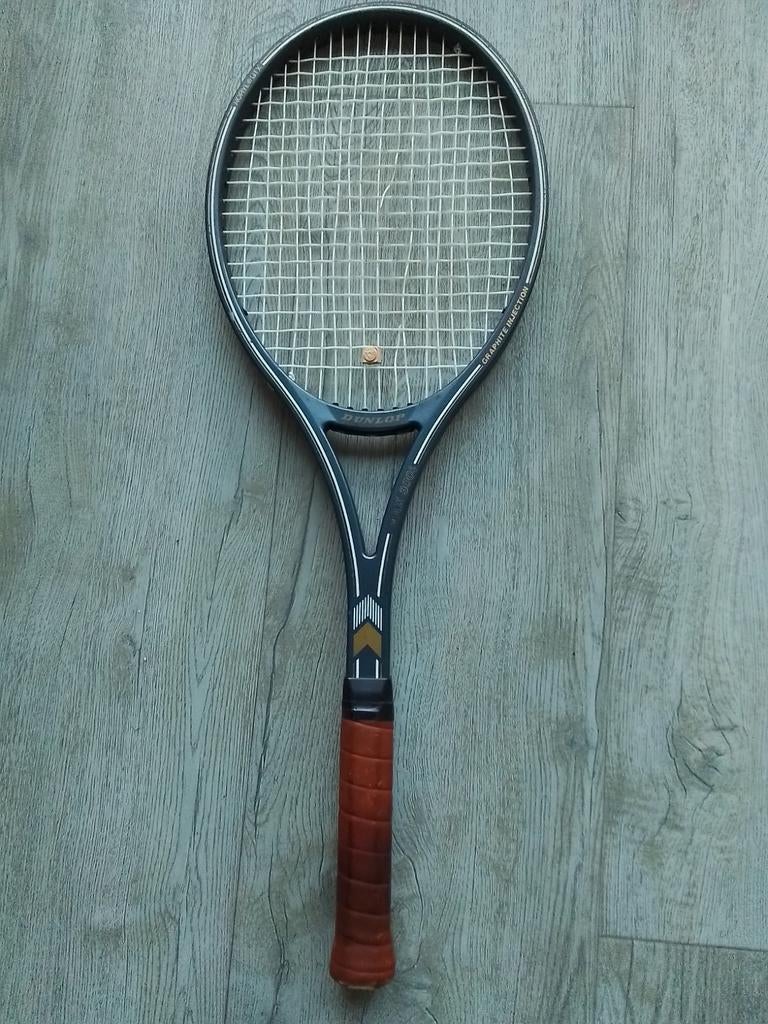 Dunlop Max 300i tennisracket in mooie staat, Sport en Fitness, Tennis, Gebruikt, Ophalen of Verzenden, Racket, L3