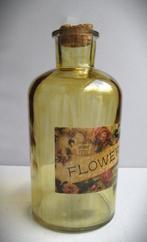 Apotheekflesje met kurk~Vaasje~Fles~Flesje in antieke stijl, Ophalen of Verzenden