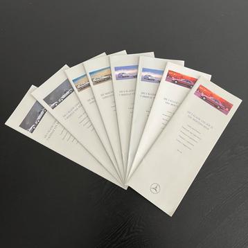 Brochure Mercedes-Benz Lak en Bekleding 1995 - 1997 DE 8 st. beschikbaar voor biedingen