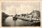 Strijensas - Haven - Oever met boten, Verzamelen, Ansichtkaarten | Nederland, Ophalen of Verzenden, 1920 tot 1940, Gelopen, Zuid-Holland
