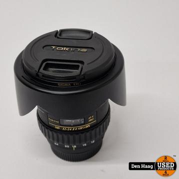 Tokina AT-X 124 AF PRO DX 12-24mm f/4 (Nikon) zoomlens | net beschikbaar voor biedingen