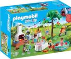 Playmobil nr 9272 Familiefeest met barbecue, Kinderen en Baby's, Complete set, Ophalen of Verzenden, Zo goed als nieuw