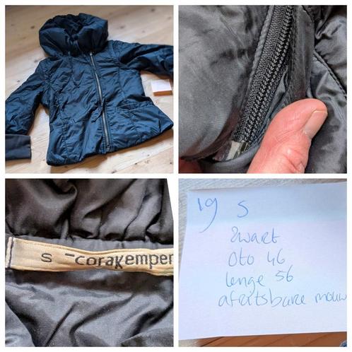 Cora Kemperman winterjas zwart S, Kleding | Dames, Overige Dameskleding, Zo goed als nieuw, Ophalen of Verzenden