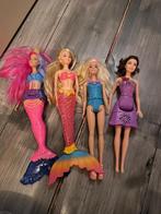 Barbie Poppen Set - Zeemeerminnen en Meer!, Kinderen en Baby's, Speelgoed | Poppen, Ophalen, Zo goed als nieuw, Barbie