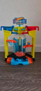 Hot Wheels carwash, Ophalen, Zo goed als nieuw, Handmatig, Hot Wheels