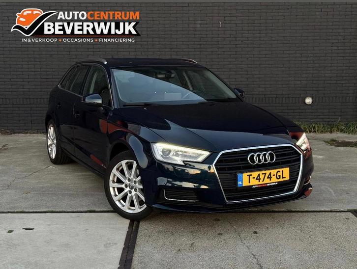 Audi A3 Design Pro Line Plus 1.0 TFSI 116pk 2017 Blauw Led, Auto's, Audi, Bedrijf, A3, ABS, Airbags, Airconditioning, Bluetooth