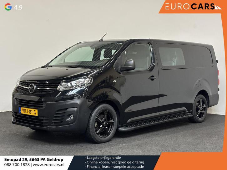 Opel Vivaro 102pk L3H1 Edition Dubbele Cabine 6persoons Navi, Auto's, Bestelauto's, Bedrijf, Te koop, ABS, Achteruitrijcamera