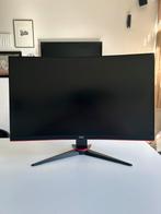 AOC gaming monitor 240hz, Computers en Software, Monitoren, IPS, Curved, Full HD, Zo goed als nieuw