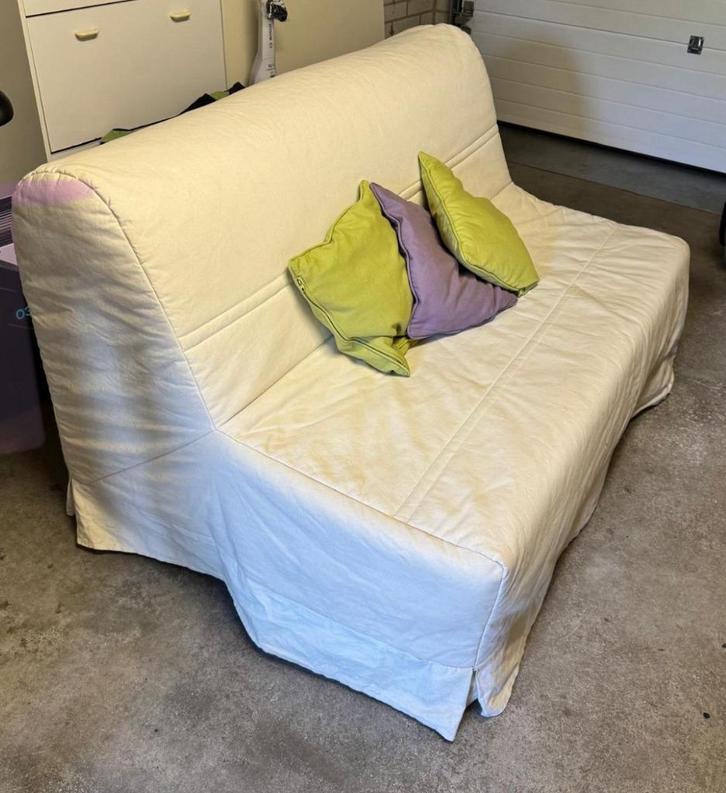 IKEA slaapbank – 140x190 cm – 2-zits bank en bed in één, Huis en Inrichting, Slaapkamer | Slaapbanken, Gebruikt, 140 cm, 190 cm of minder