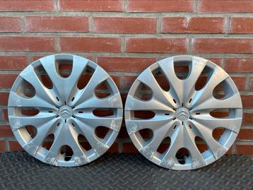 2 originele Citroen C1 wieldoppen 14 inch beschikbaar voor biedingen