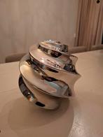 Standaard waxinelichtje, chroom, sculptuur, Huis en Inrichting, Woonaccessoires | Kandelaars en Kaarsen, Ophalen of Verzenden