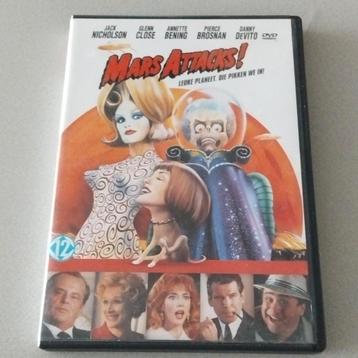 Mars Attacks! DVD - Science Fiction Komedie beschikbaar voor biedingen