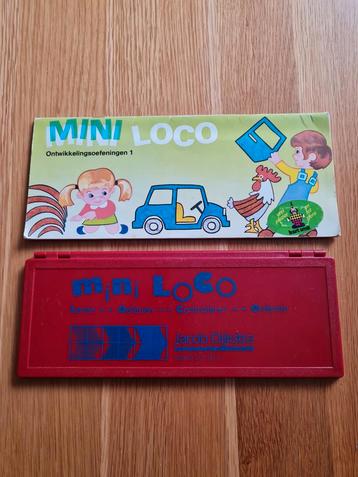 Mini Loco Ontwikkelingsspel - Vintage Educatief Speelgoed beschikbaar voor biedingen
