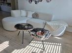 Prachtige hoekbank chaise longue teddy bouclé creme wit, Huis en Inrichting, Banken | Sofa's en Chaises Longues, Ophalen, Zo goed als nieuw