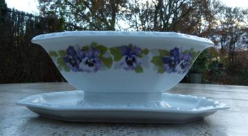 Rosenthal Classic Rose Collection Sauskom met Viooltjes beschikbaar voor biedingen