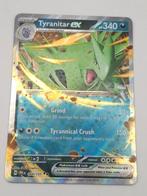 Pokemon Tyranitar ex 64/131, Ophalen of Verzenden, Zo goed als nieuw, Losse kaart