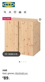 Ikea IVAR
Kast, grenen, 80x50x83 cm, Ophalen of Verzenden, Zo goed als nieuw, 25 tot 50 cm