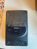 Philips cassette recorder AQ6355, Audio, Tv en Foto, Cassettedecks, Ophalen of Verzenden, Philips