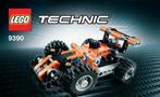 Lego technic 9390 mini racewagen, Ophalen of Verzenden, Gebruikt, Lego