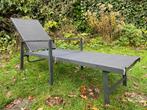 Ligstoel, Tuin en Terras, Ophalen, Zo goed als nieuw, Metaal, Verstelbaar
