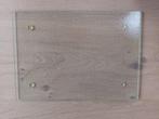 Glazen snijplank serveerplank van glas 25 x 35 cm 25x35, Ophalen of Verzenden