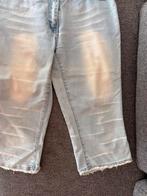 Lichtblauwe Jeans short maat 38, Ophalen of Verzenden, Gedragen, Blauw, W30 - W32 (confectie 38/40)