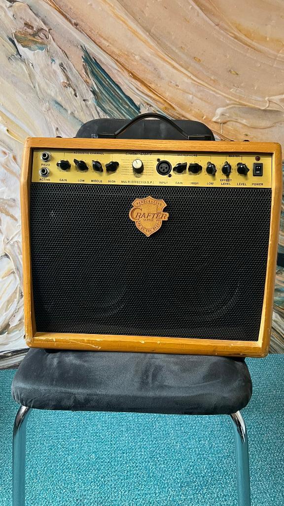 Crafter DSP 1 versterker voor ac. gitaar en microfoon, Muziek en Instrumenten, Versterkers | Bas en Gitaar, Gebruikt, Gitaar, Minder dan 50 watt