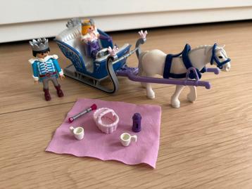 Playmobil koninklijk paar met slee 9474 beschikbaar voor biedingen
