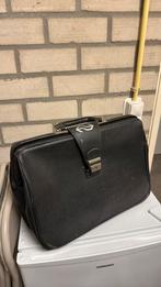 Vintage NS Tas - Dokterstas Stijl, 40 tot 60 cm, Gebruikt, 20 tot 30 cm, Zwart