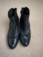 Zwarte korte laarsjes, Zwart, Lage of Enkellaarzen, Ophalen of Verzenden, Gedragen