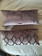 2 riviera maisson kussens, Ophalen of Verzenden, Zo goed als nieuw, Grijs, Vierkant