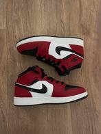 Air Jordan 1 mid (GS) black/red, Kleding | Dames, Schoenen, Ophalen of Verzenden, Nieuw, Rood, Sneakers of Gympen