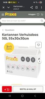 10 verhuisdozen, Doe-het-zelf en Verbouw, Kratten en Dozen, 50 tot 75 cm, Ophalen of Verzenden, 35 tot 50 cm, Doos