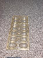 Chocoladevorm Halve Paaseieren Reliëf, Ophalen, Zo goed als nieuw, Taarten of Cupcakes, Bakvorm