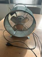 Retro Hema metalen tafelventilator  2 standen/snelheden, Ophalen of Verzenden, Zo goed als nieuw, Tafelventilator