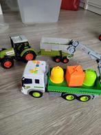 Tractor en container auto met zwaailichten en geluid, Ophalen of Verzenden, Zo goed als nieuw