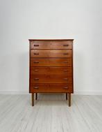 Vintage Retro Deense Ladekast Kast Dressoir Teakhout Teak