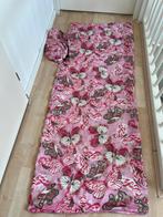 Slaapzak roze meg vlinders 180x70, Ophalen of Verzenden, Zo goed als nieuw