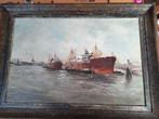 Olieverf schilderij riny vd Krooler, Ophalen of Verzenden