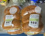 4 zakken Puntjes broodjes volkoren, Witgoed en Apparatuur, Ophalen, Nieuw
