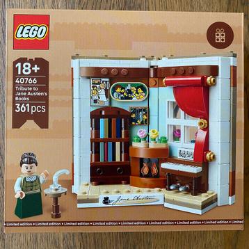 40766 LEGO Tribute to Jane Austen's Books (2025)  beschikbaar voor biedingen