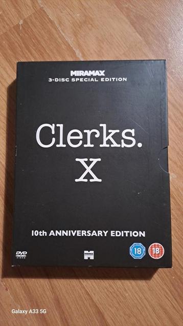 Clerks X 10th anniversary edition 3disc IMPORT UK géén NLo beschikbaar voor biedingen